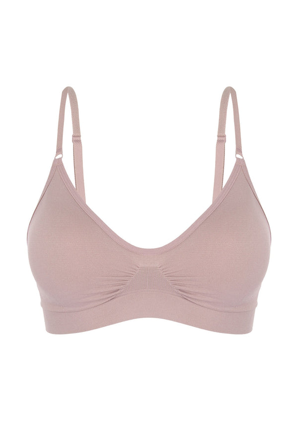 Top Touch+ sem Aro com Bojo Removível Loba Nude 41901