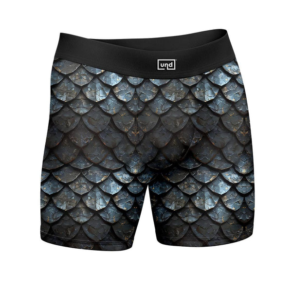 Cueca Boxer Long Estampa Digital UND Dragon