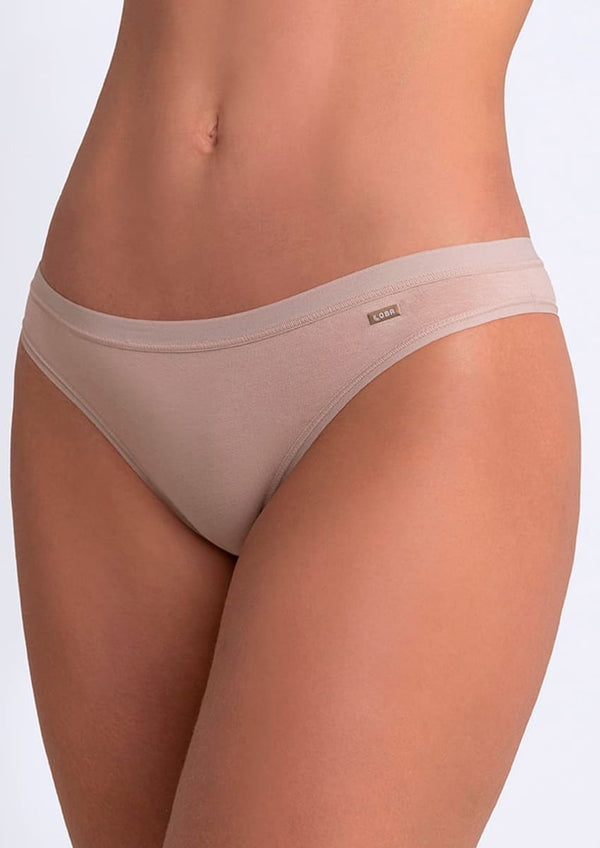 Calcinha Loba Tanga Algodão Natural 40354