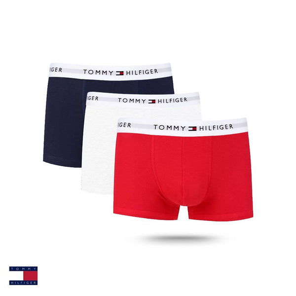 Kit 3 Trunk Mahogany Spring Algodão Tommy Hilfiger