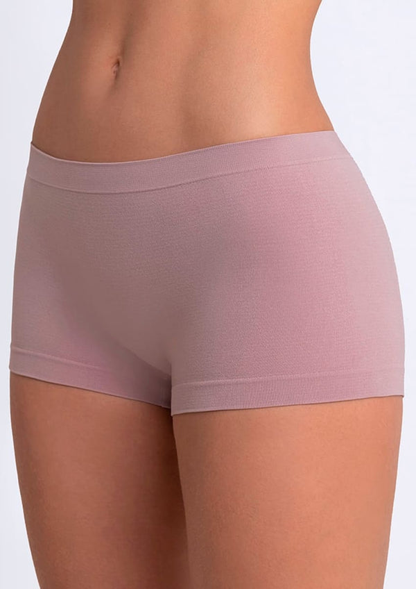 Calcinha Boxer Loba Microfibra Touch+ Nude 40905