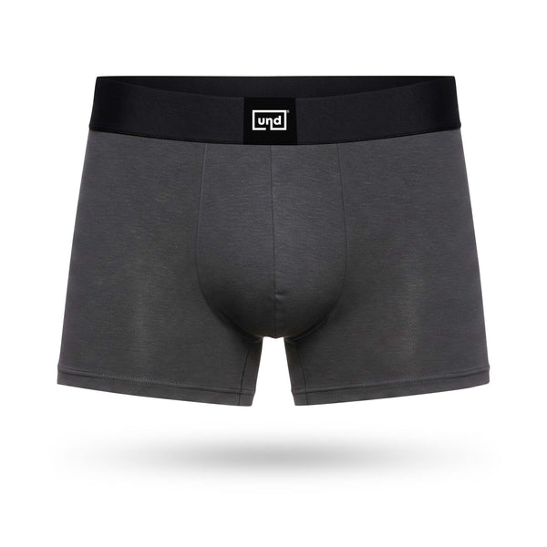 Cueca Boxer Cotton Classic UND Chumbo