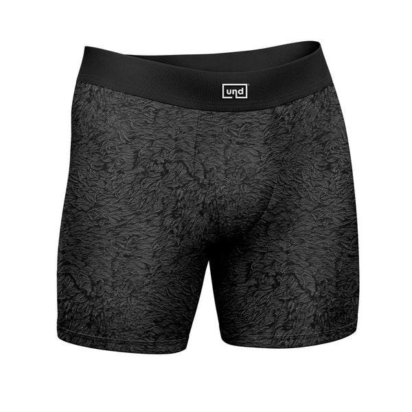 Cueca Boxer Long Estampa Digital UND Dark