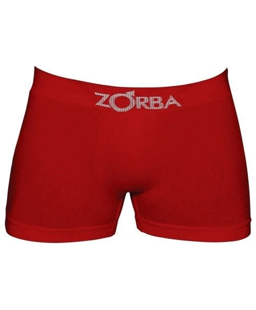 Cueca Boxer Zorba Seamless Basic S/ Cost Alg Vermelha